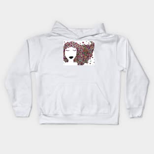 She's Like the Wind Kids Hoodie